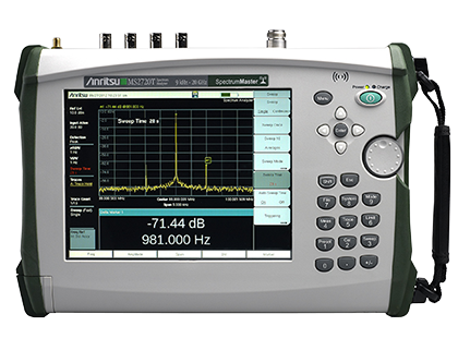 Детальное изображение товара MS2720T - анализатор спектра 9/13/20/32/43 ГГц (ANRITSU, серия Spectrum Master)